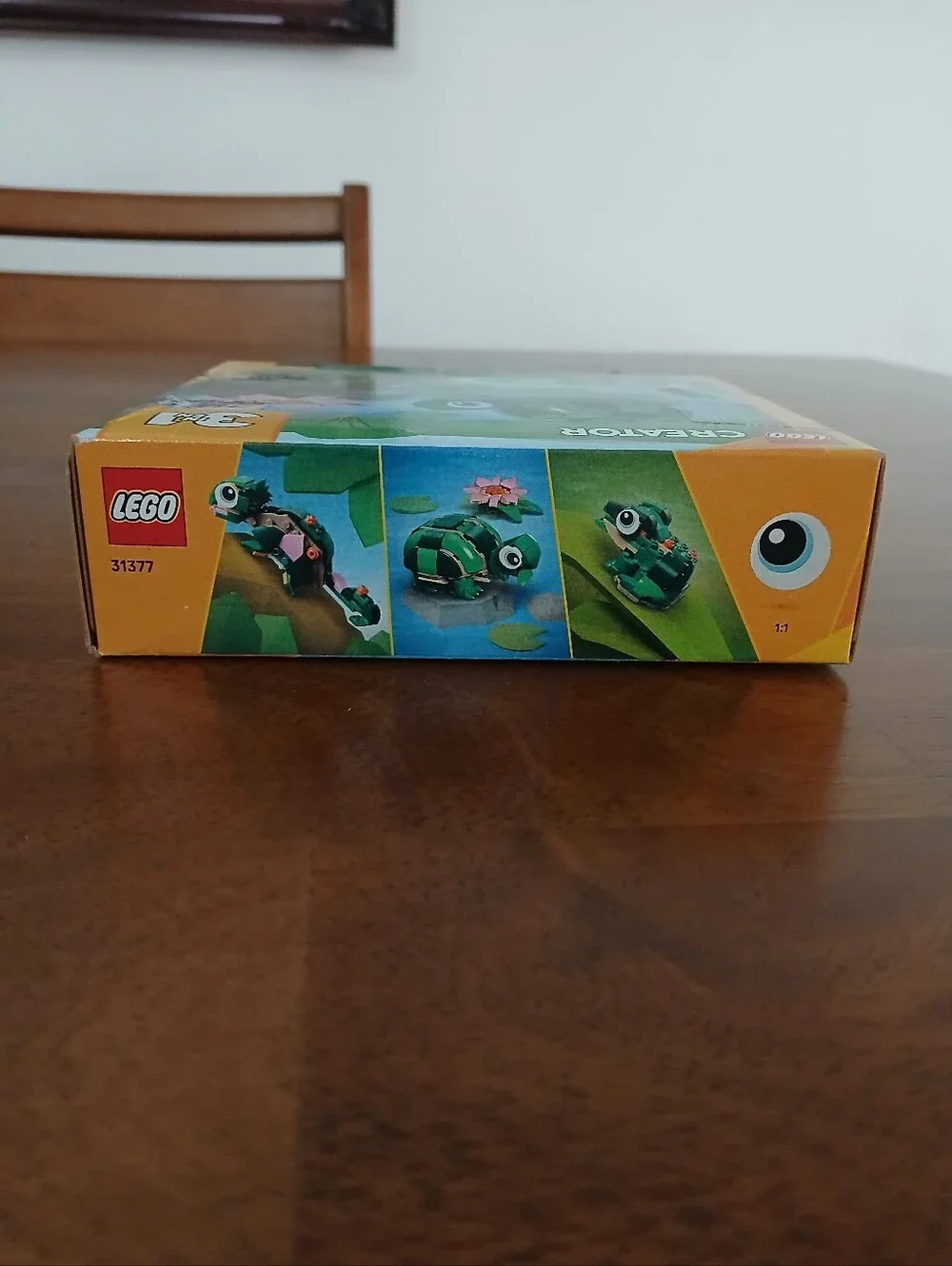 LEGO 3 In 1 Can Make Turtle, Chameleon Or Frog. Ages 7+ 124 Pcs NWT